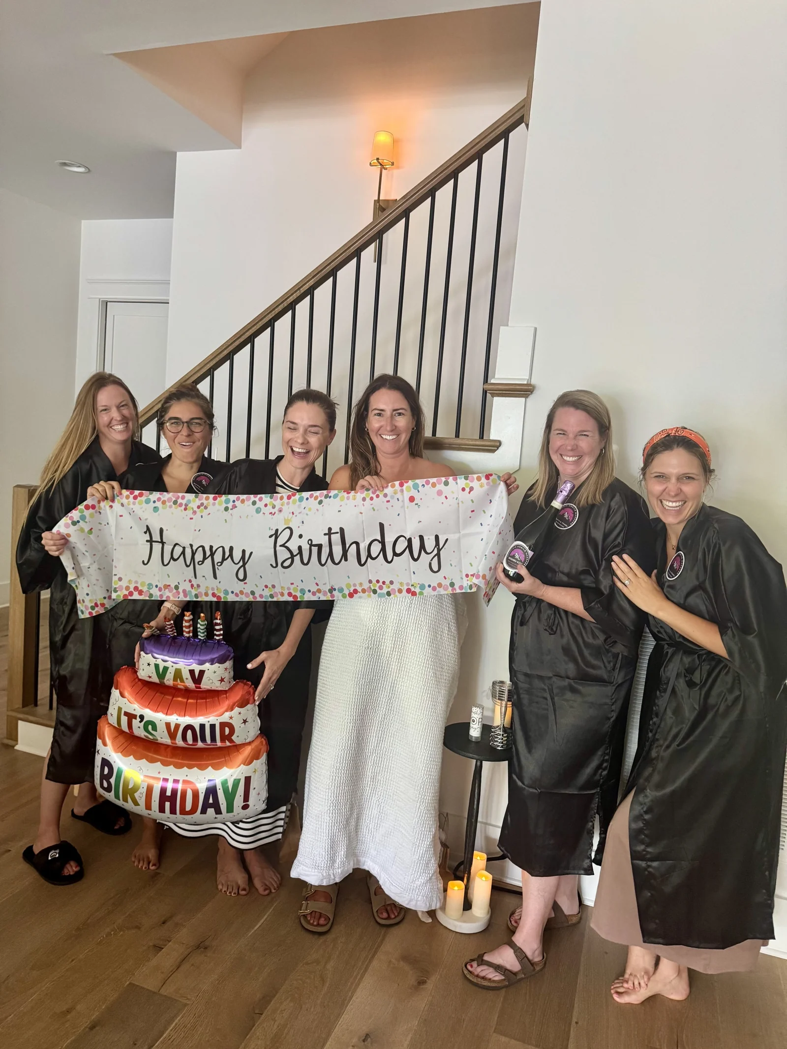 A group celebration.